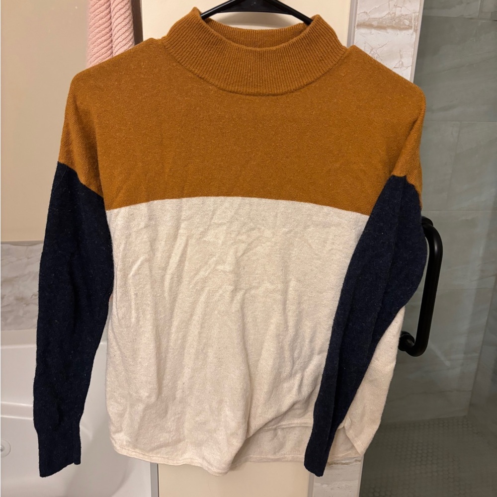 Madewell Mustard Knit Cardigan
